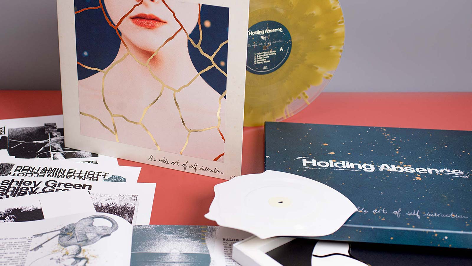 Heißfolie Gold, Heißfolienprägung, Stanzung, Boxset, Vinyl