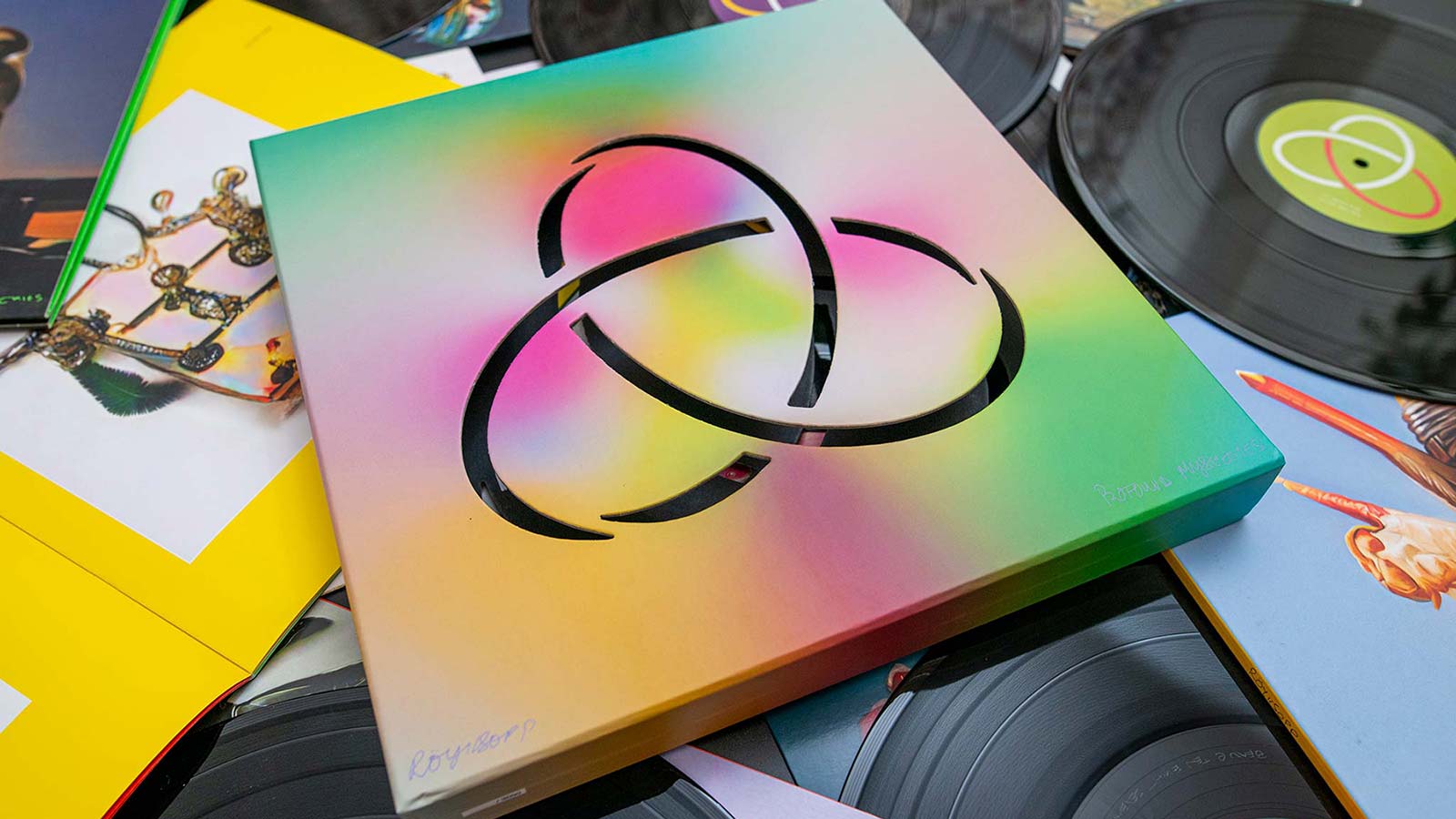 Klappdeckelschachtel, Ausstanzung, Royksopp