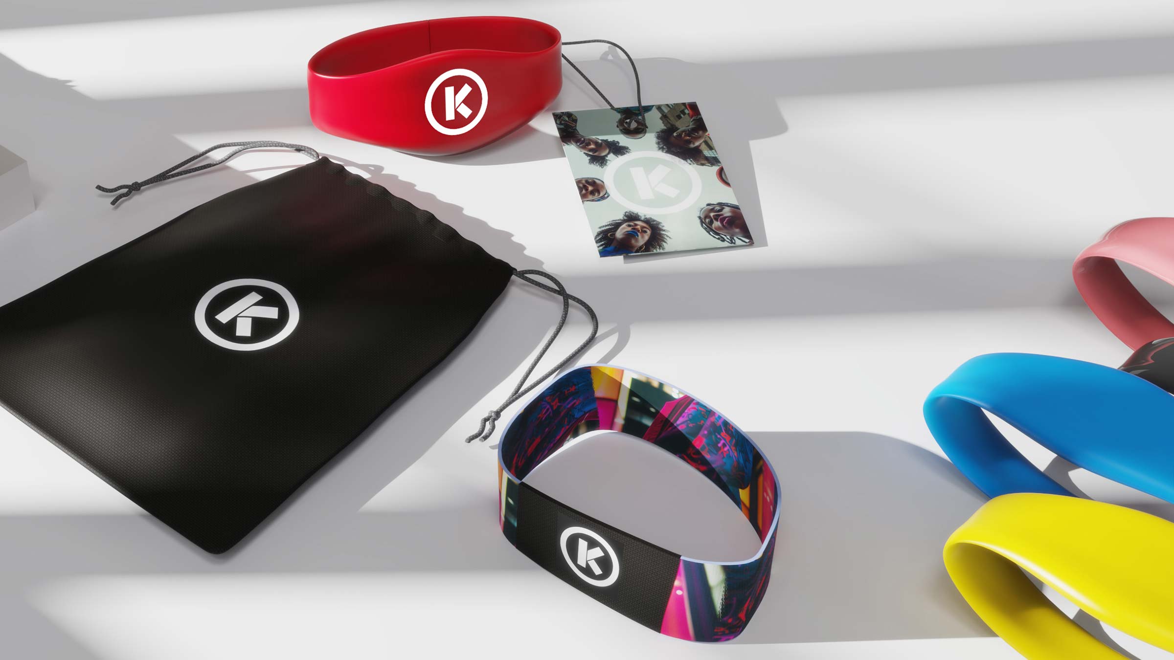 SMART Formate, Beutel, NFC chips, Armband